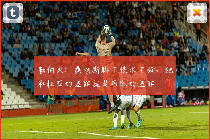 勒伯夫：桑切斯脚下技术不好，他和拉亚的差距就是两队的差距